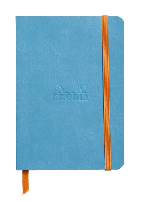 Rhodia Softcover Notebook - Medium - Turquoise - Dotted